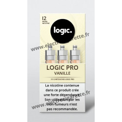 Pack de 3 x Cartouche Vanille Blanche - Logic Pro