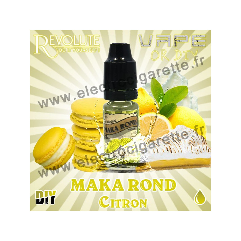 Maka Rond Citron - Vape or DiY