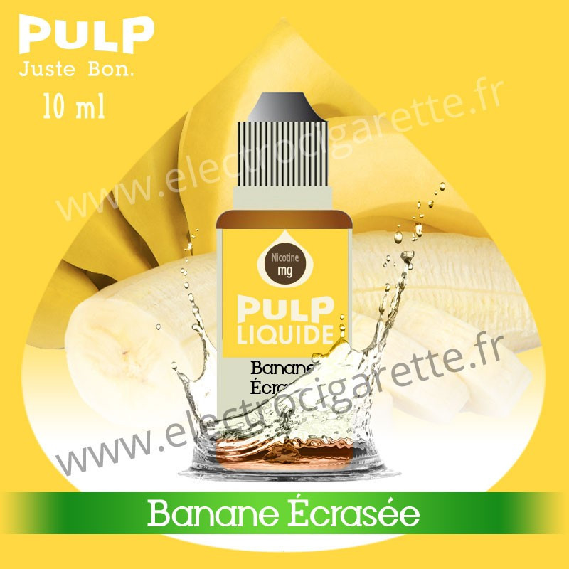 Banane Crush écrasée - Pulp - 10 ml
