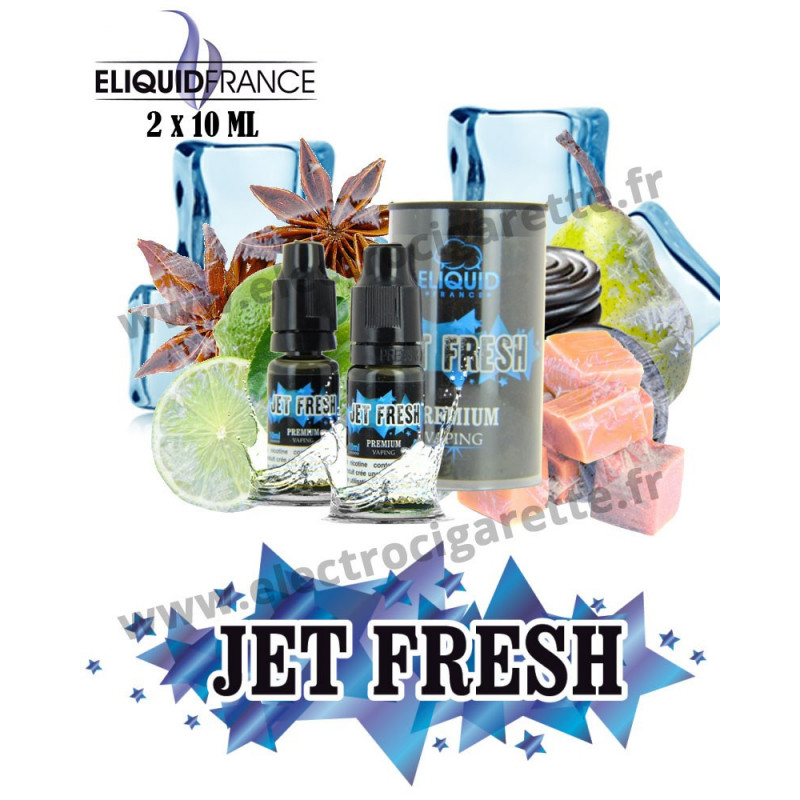Jet Fresh - Premium - 2x10 ml - EliquidFrance