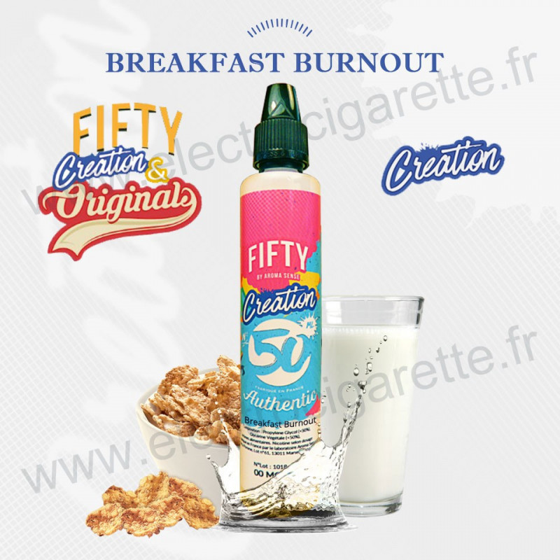 Breakfast Burnout - Fifty Création - Aroma Sense - 50 ml