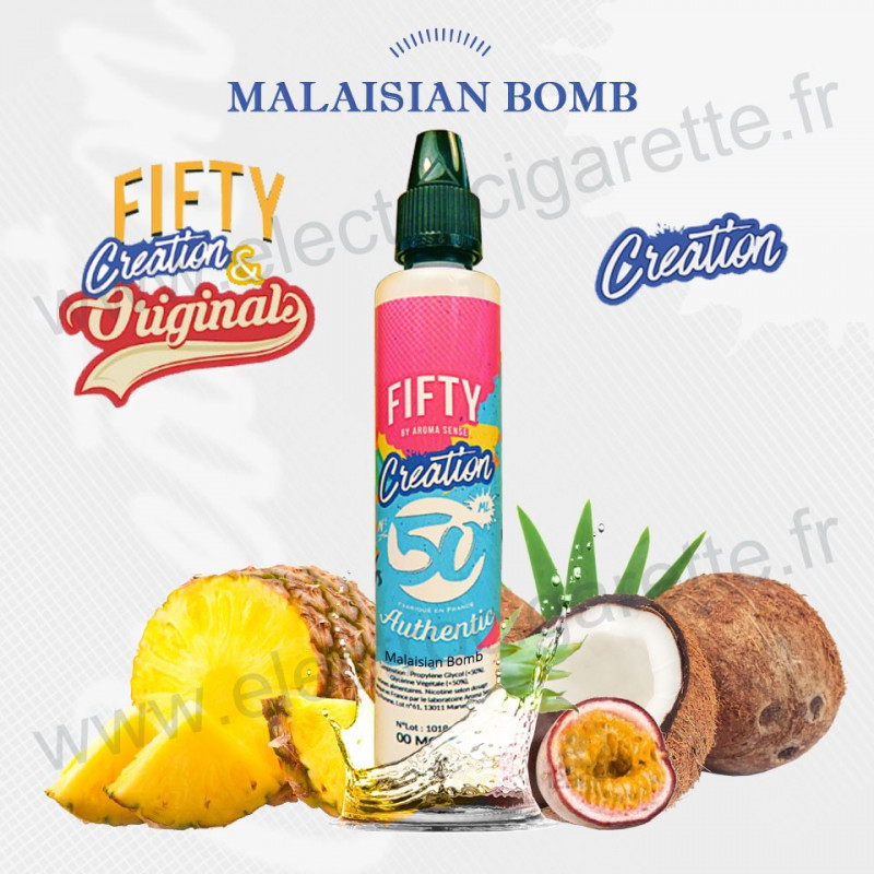 Malaisian Bomb - Fifty Création - Aroma Sense - 50 ml