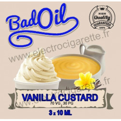 Bad Oil - Vanilla Custard - 3x10 ml