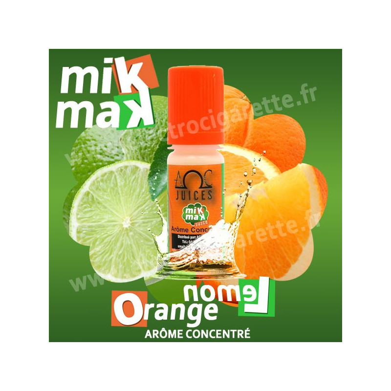 Lemon Orange Juice - AOC Juice - 10 ml - Arôme concentré