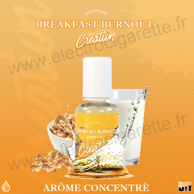 Breakfast Burnout - Fifty - Aroma Sense - 30 ml - Arôme concentré