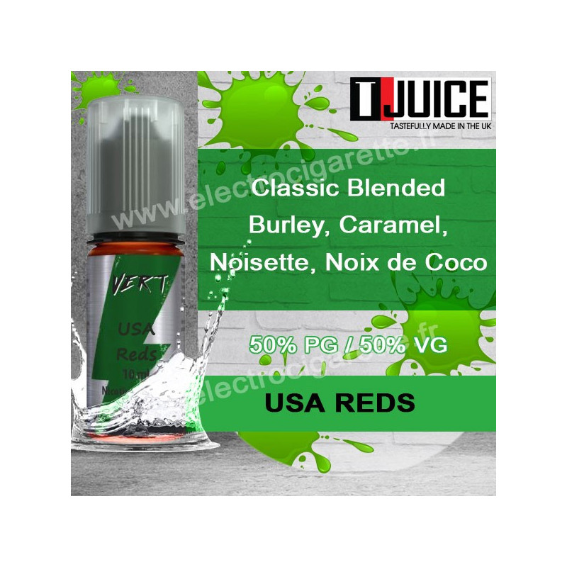 USA Reds - T-Juice Vert