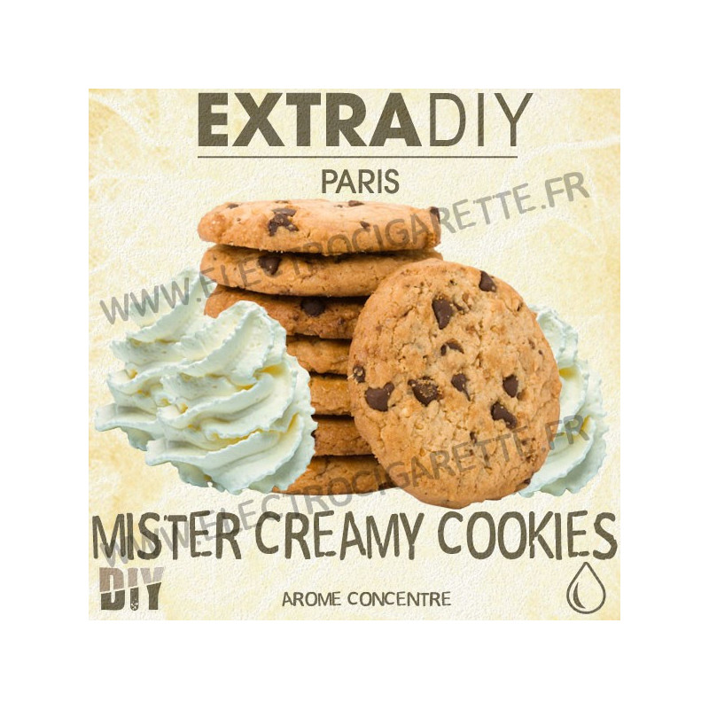 Mister Creamy Cookies - ExtraDiY - 10 ml - Arôme concentré
