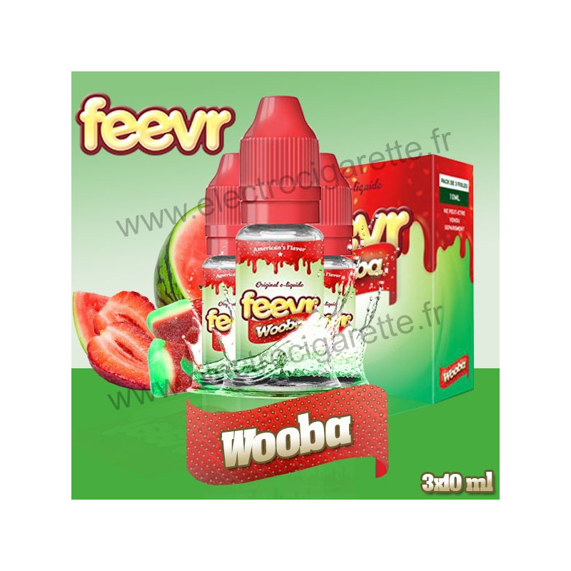 Wooba - Feevr - 3 x 10 ml