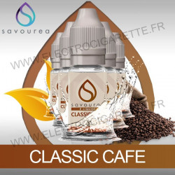 Pack 5 flacons 10 ml Classic Café - Savourea
