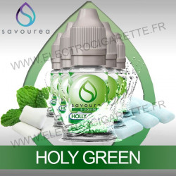 Pack 5 flacons 10 ml Holy Green - Savourea