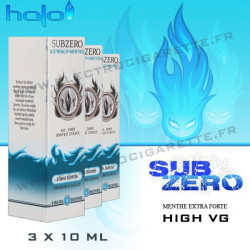 Halo SubZero High VG - 3x10ml