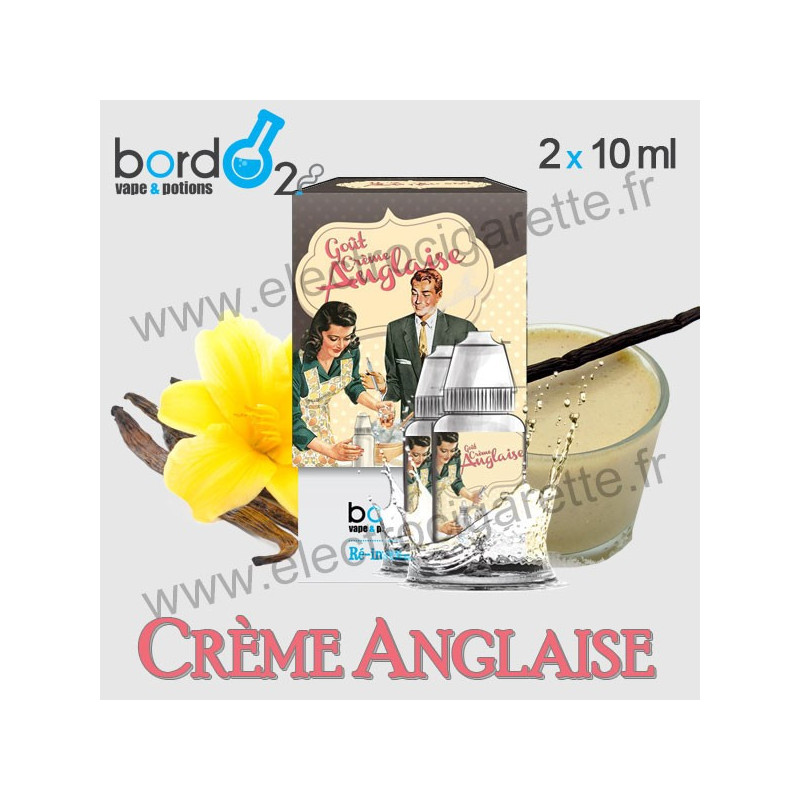 Crème Anglaise - Premium - Bordo2 - 2x10ml