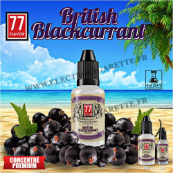 British Blackcurrant - 77 Flavor - 10 ou 30 ml
