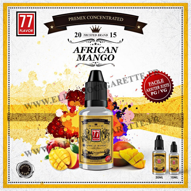 African Mango Premix - 77 Flavor - 10 ou 30 ml