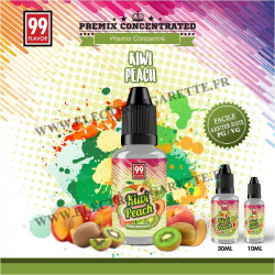 Kiwi Peach Premix - 99 Flavor - 10 ou 30 ml
