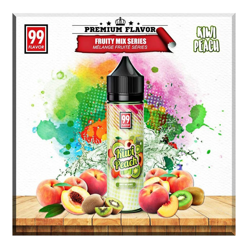 Kiwi Peach Boost - 99 Flavor - 60 ml