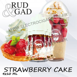 Strawberry Cake - Rud & Gad - 4x10 ml