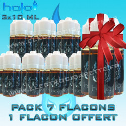 Pack 7 Flacons Halo - 1 Offert - 3x10ml