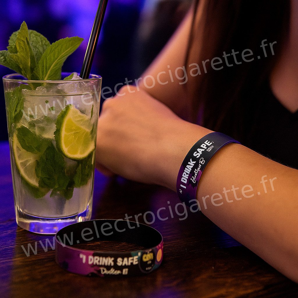 Bracelets de détection de GHB - I Drink Safe de Doctor B
