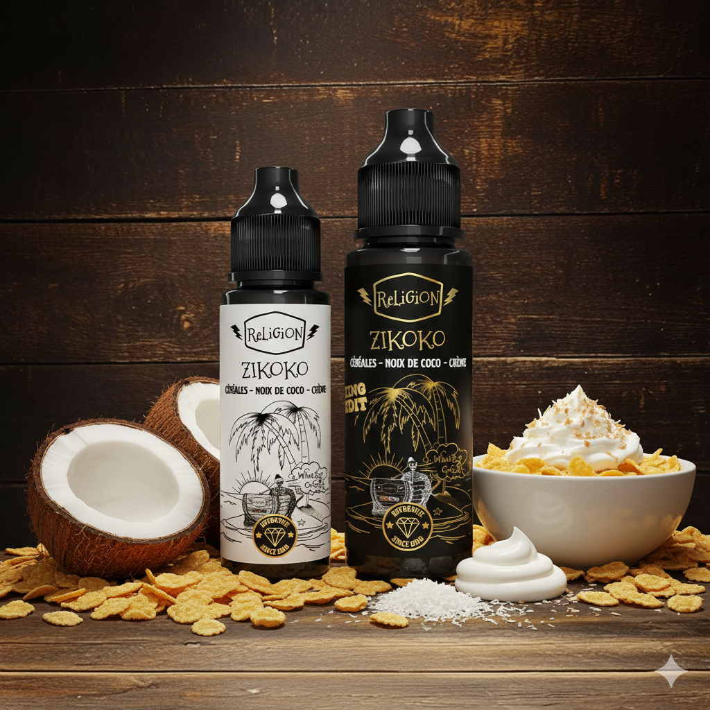 Religion Juice - Découvrez les format ZHC 50ml et King Edition 100ml